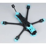 Foxeer 5/6-Inch  Wheelbase Frame Carbon Fiber Drone Frame Kit 5.5mm Arm Thickness for RC Racing Drone